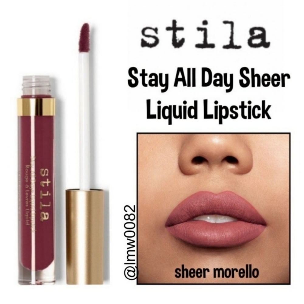 Stila Stay All Day Liquid Lipstick sheer morello - Picture 7 of 7